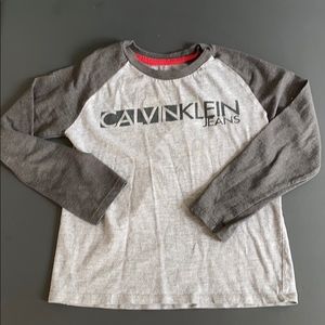 Calvin Klein boys LS shirt